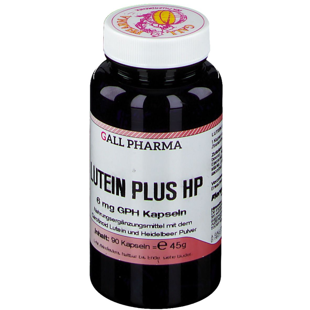 GALL PHARMA Lutein plus HP 6 mg Kapseln
