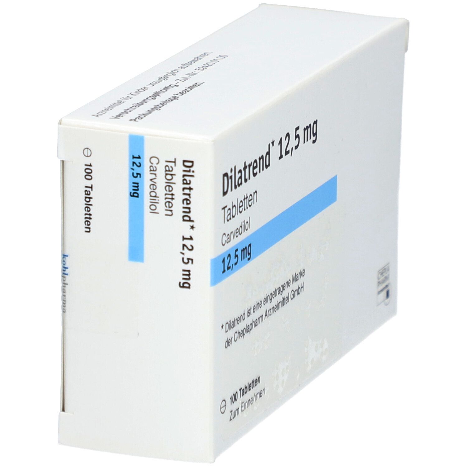 Dilatrend 12,5 mg Tabletten 100 St