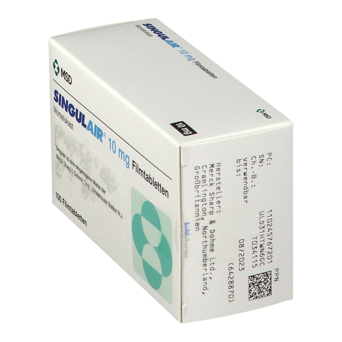 Singulair 10 mg Filmtabletten 100 St