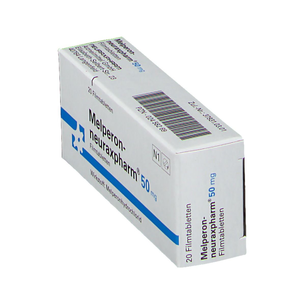 MELPERON-neuraxpharm 50 mg Filmtabletten 20 St