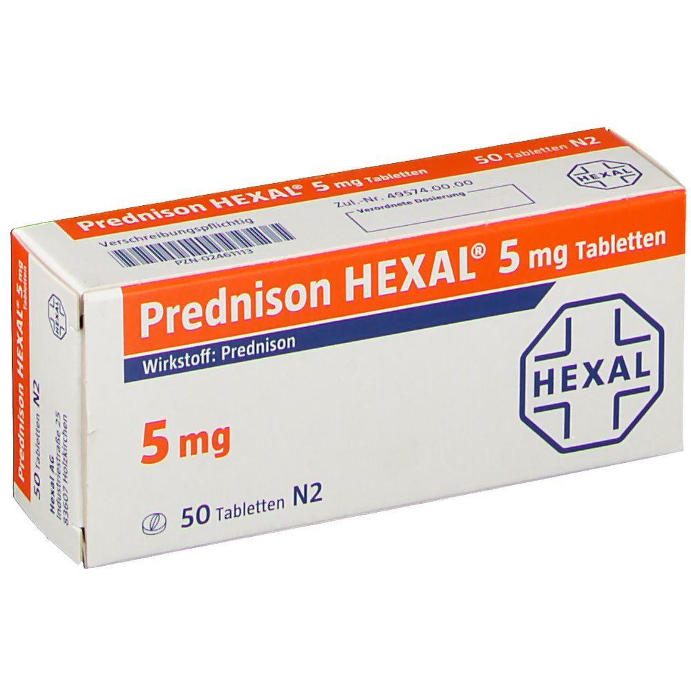 Prednison HEXAL® 5 mg