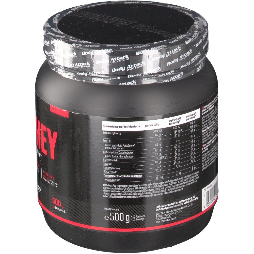 Body Attack Extreme ISO Whey Professional Schokolade