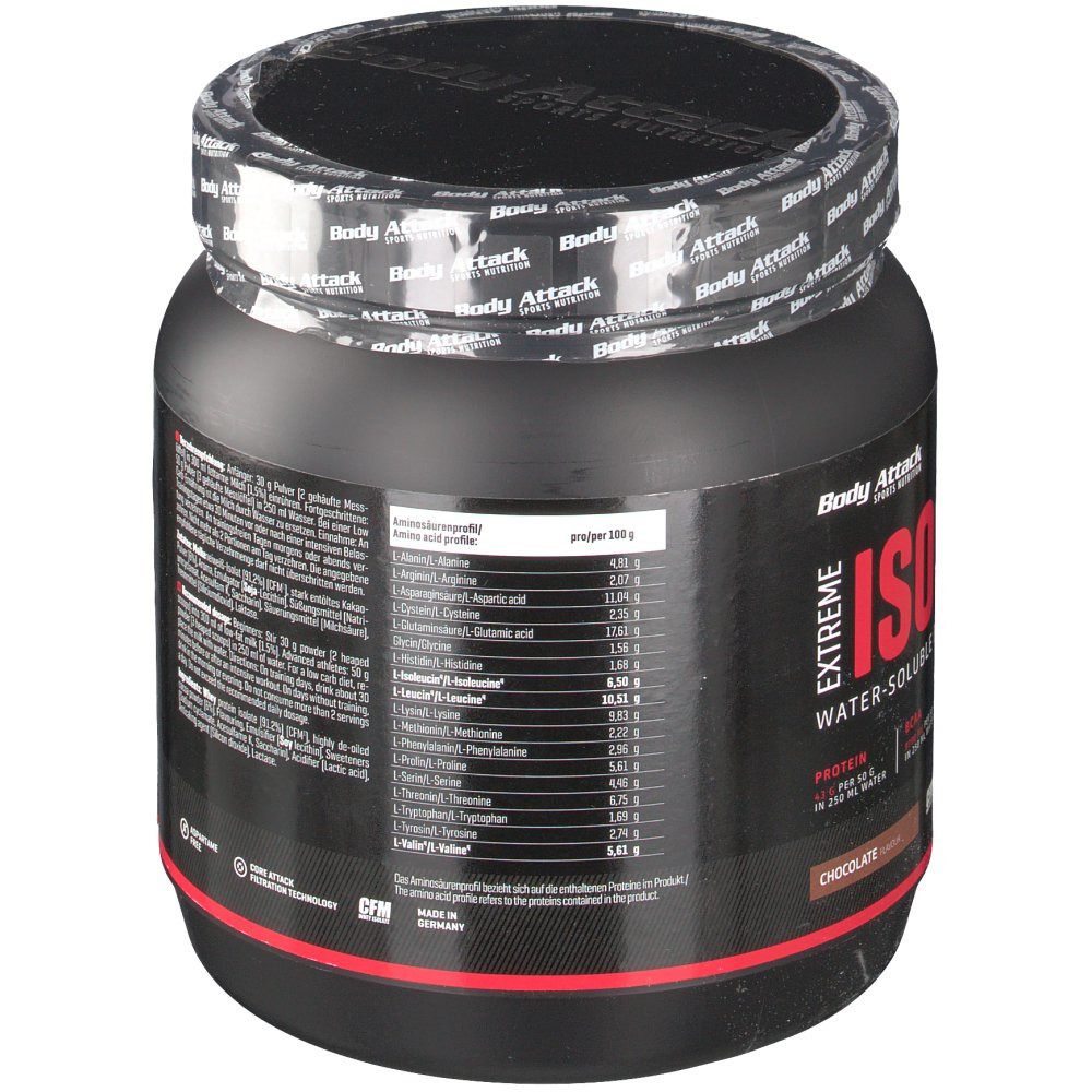 Body Attack Extreme ISO Whey Professional Schokolade