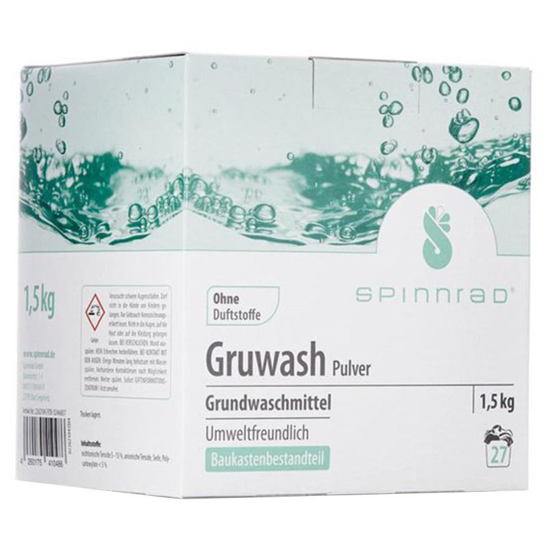 Spinnrad® Gruwash Grundwaschmittel Pulver