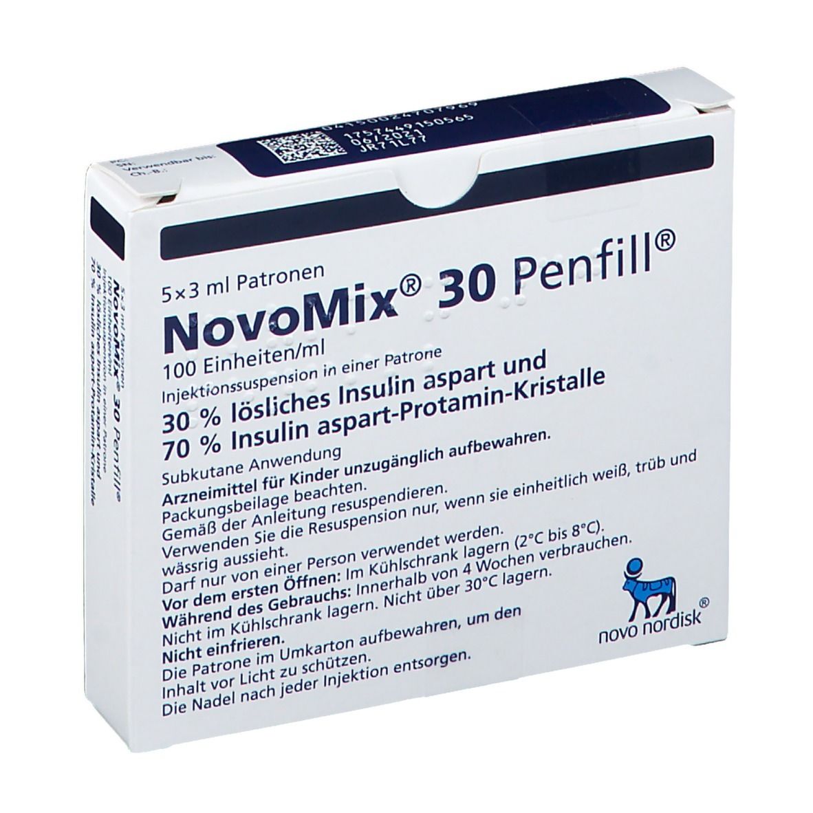 Novomix® 30 Penfill® 100 Einheiten/ml