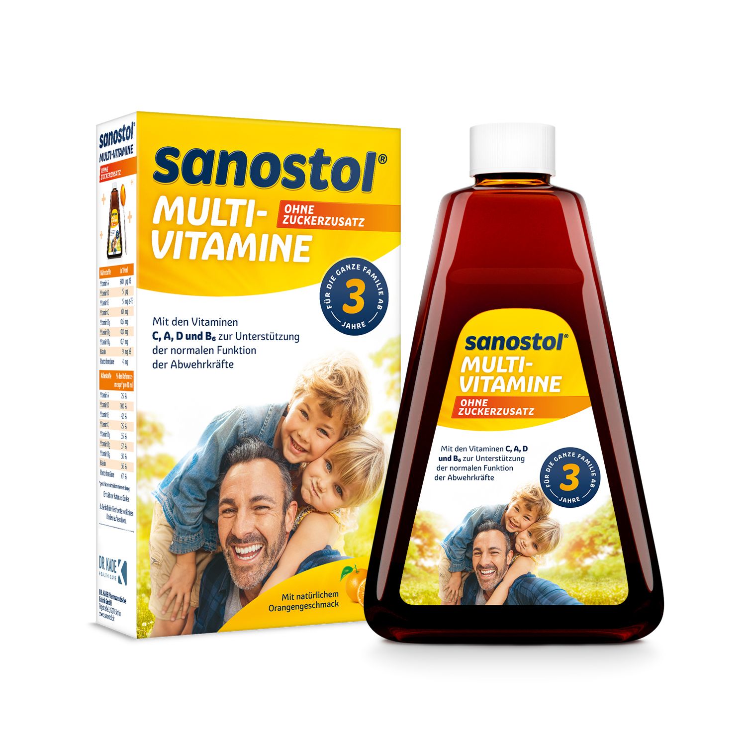 Sanostol® Multi-Vitamines sans sucre ajouté