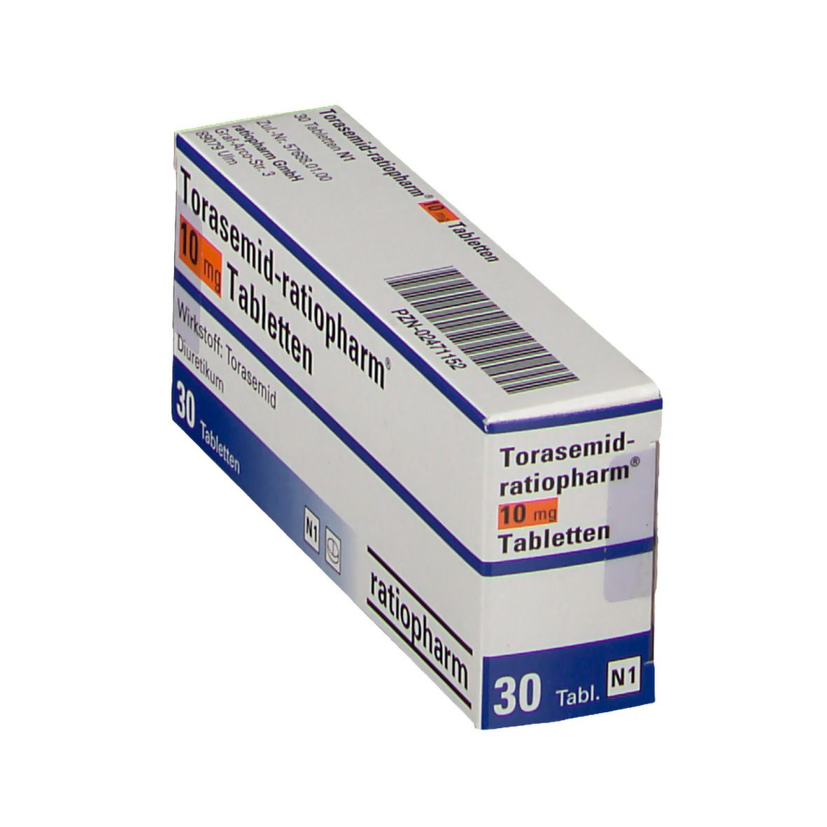 Torasemid-ratiopharm® 10 mg