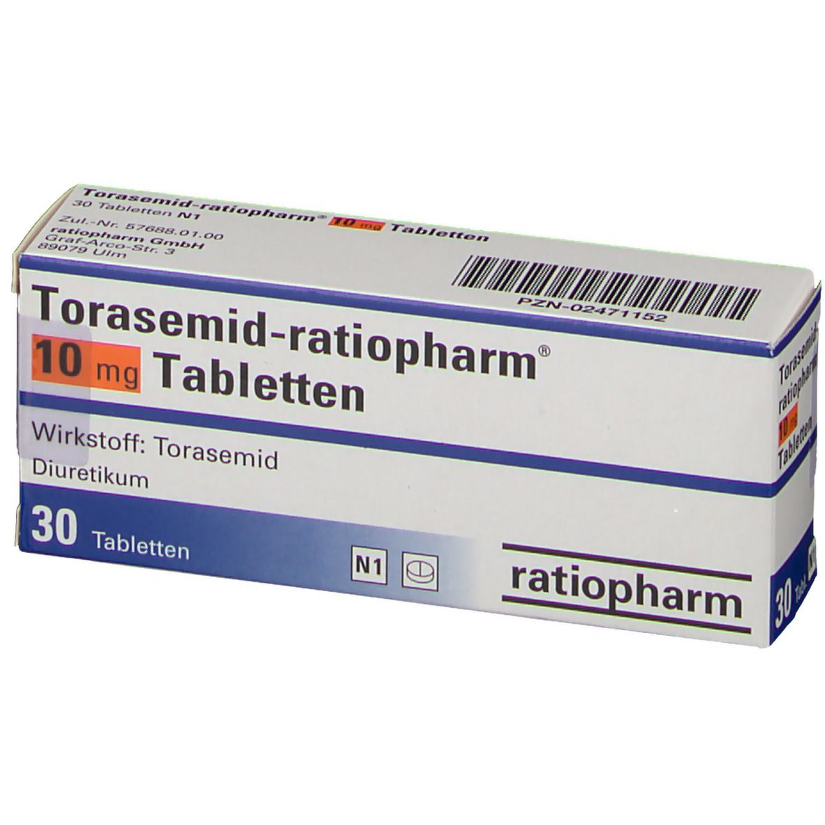 Torasemid-ratiopharm® 10 mg