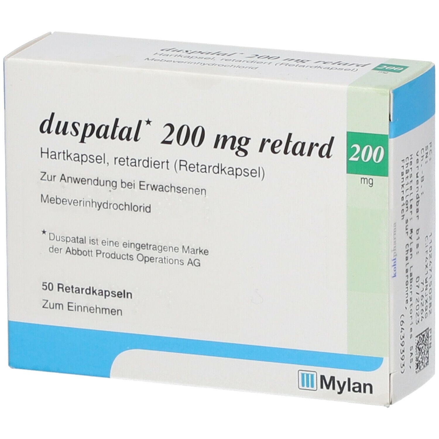 DUSPATAL 200 mg retard