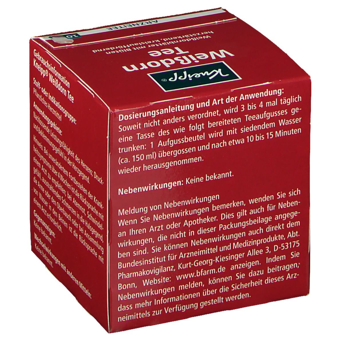 Kneipp® Weißdorn Tee
