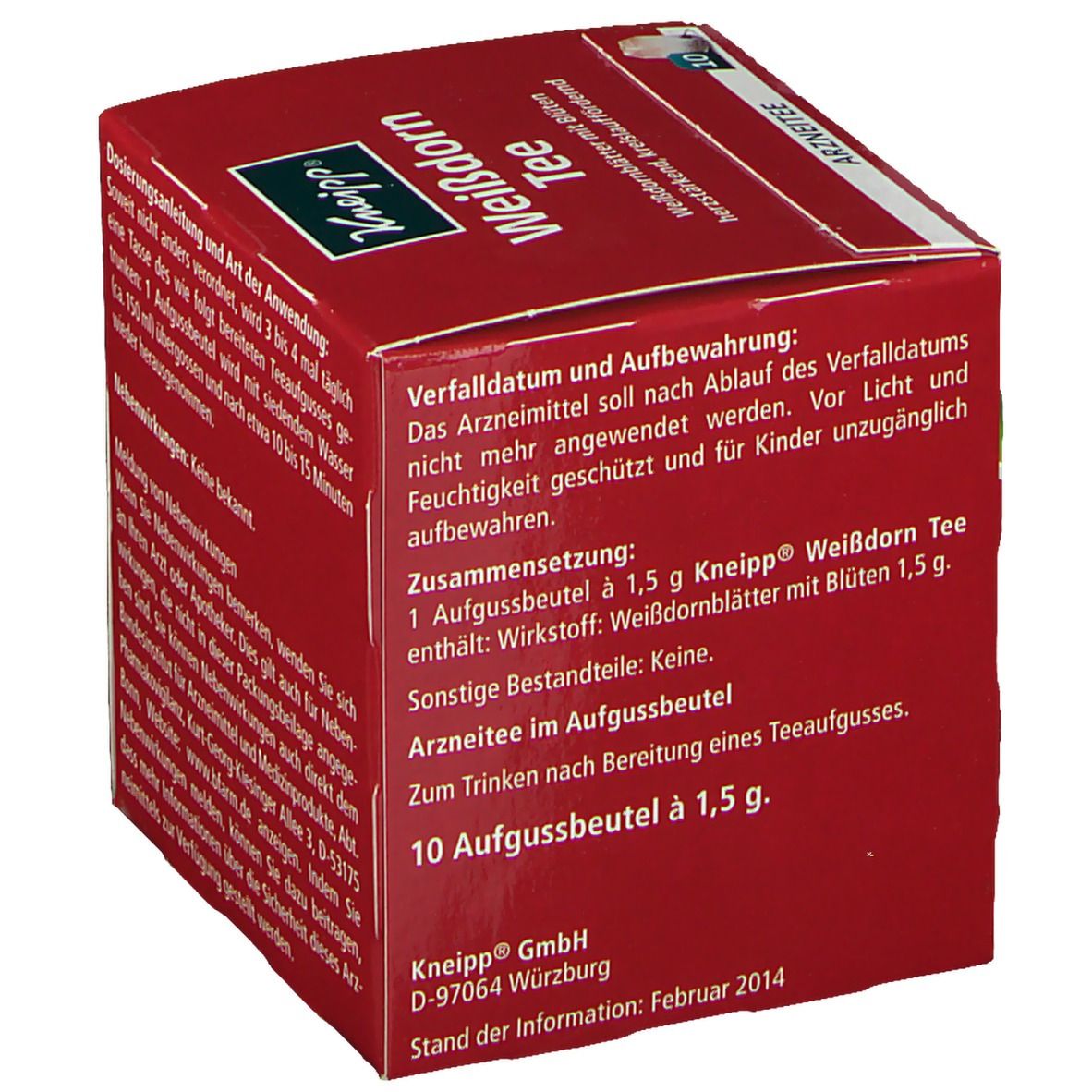 Kneipp® Weißdorn Tee