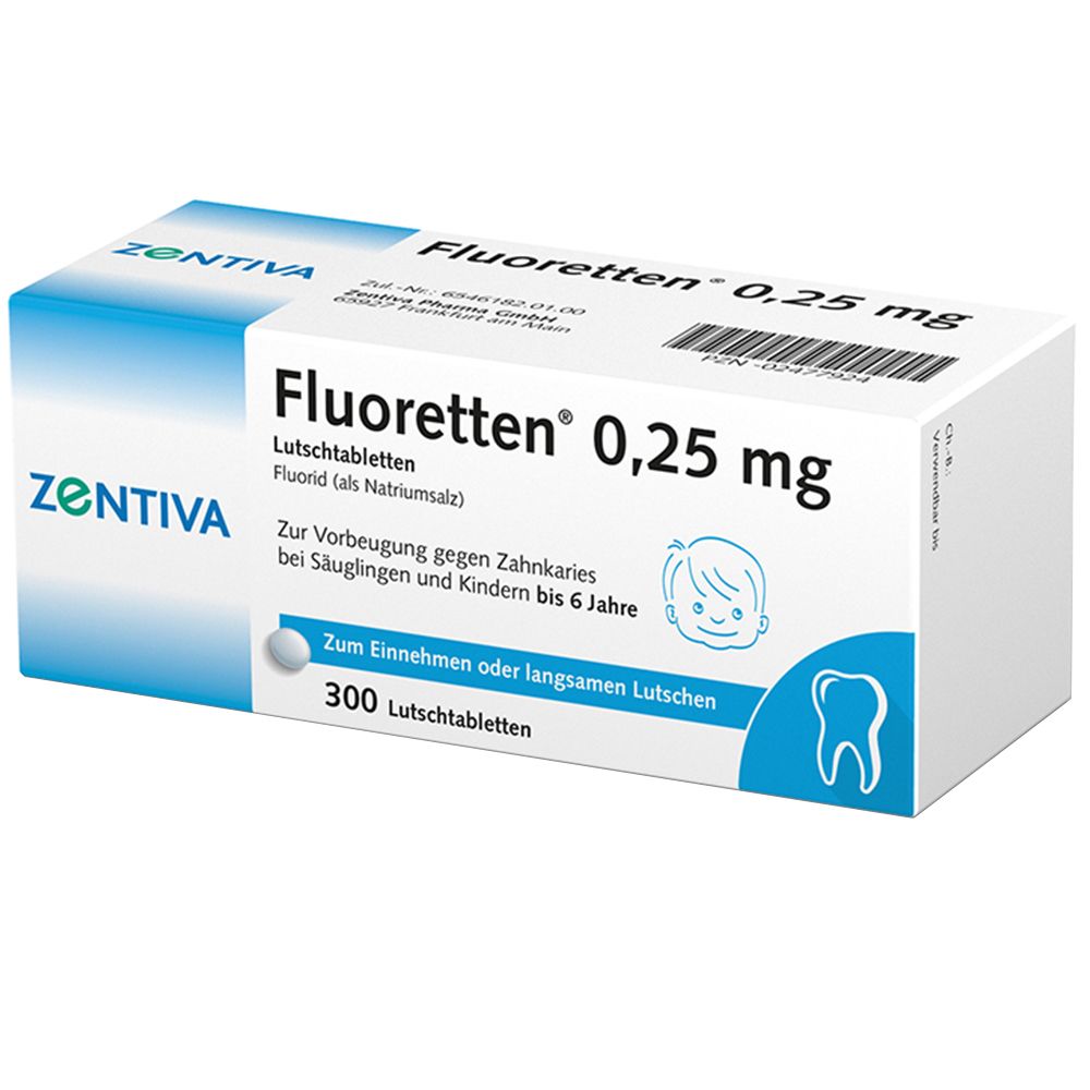 Fluoretten® 0,25 mg Lutschtabletten