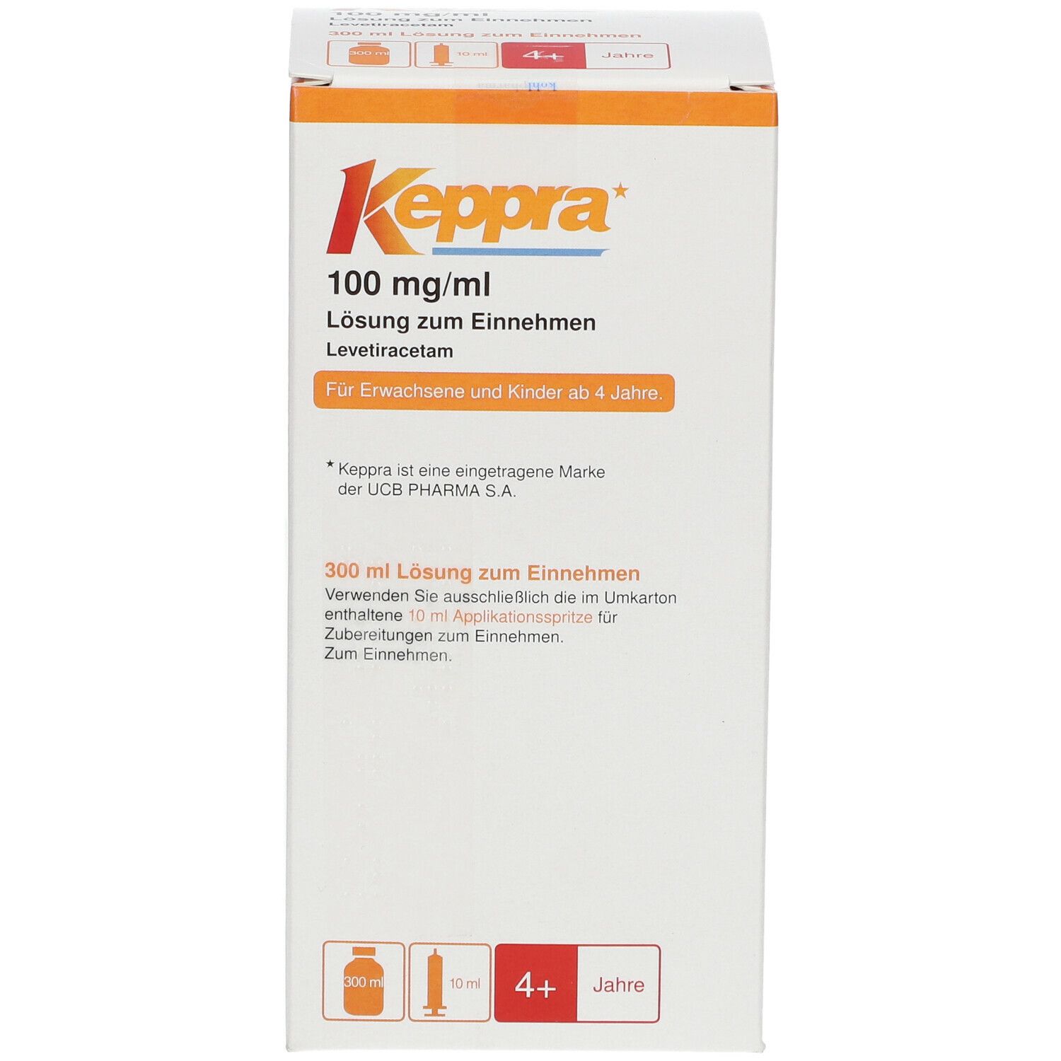 Keppra 100 mg/ml