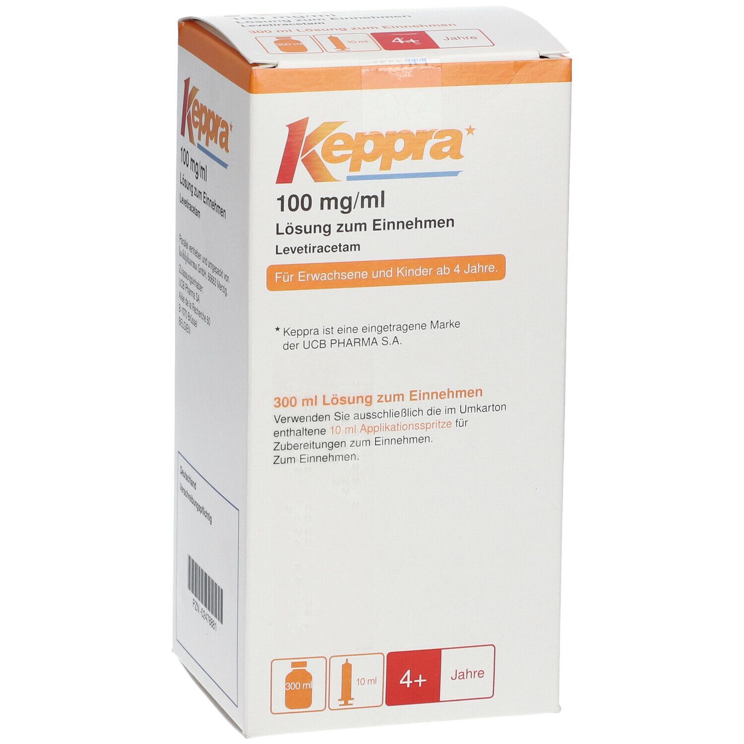 Keppra 100 mg/ml