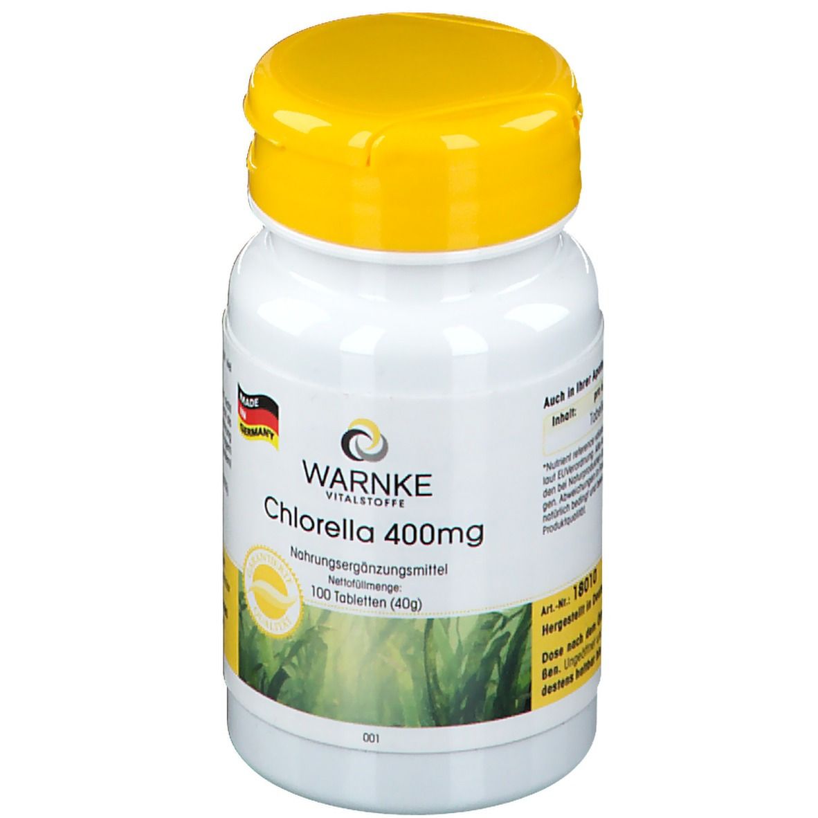 WARNKE Chlorella 400 mg