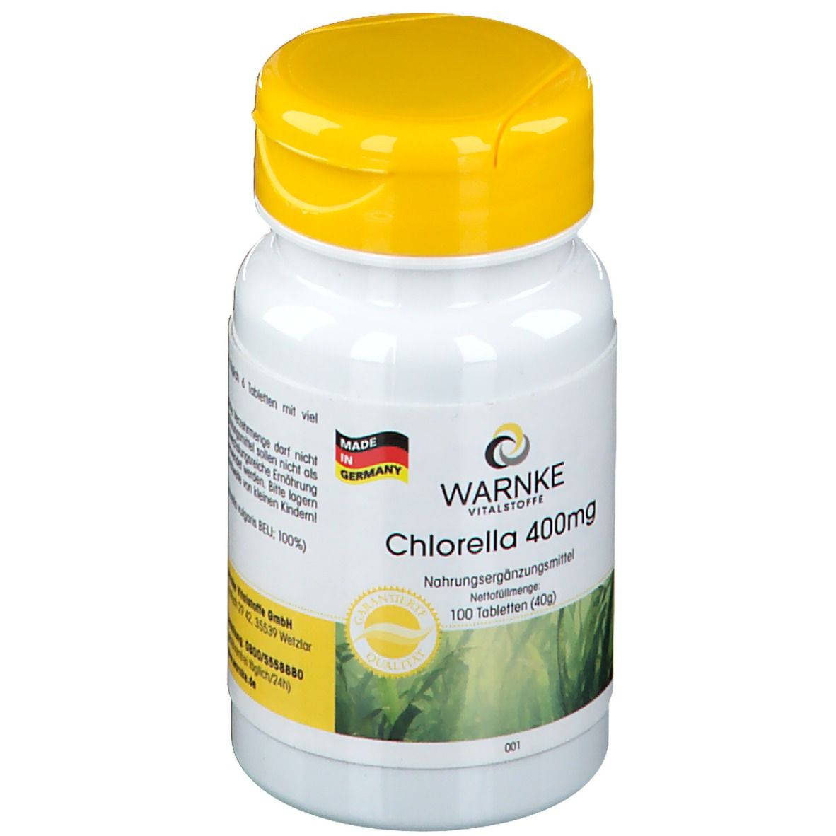 WARNKE Chlorella 400 mg