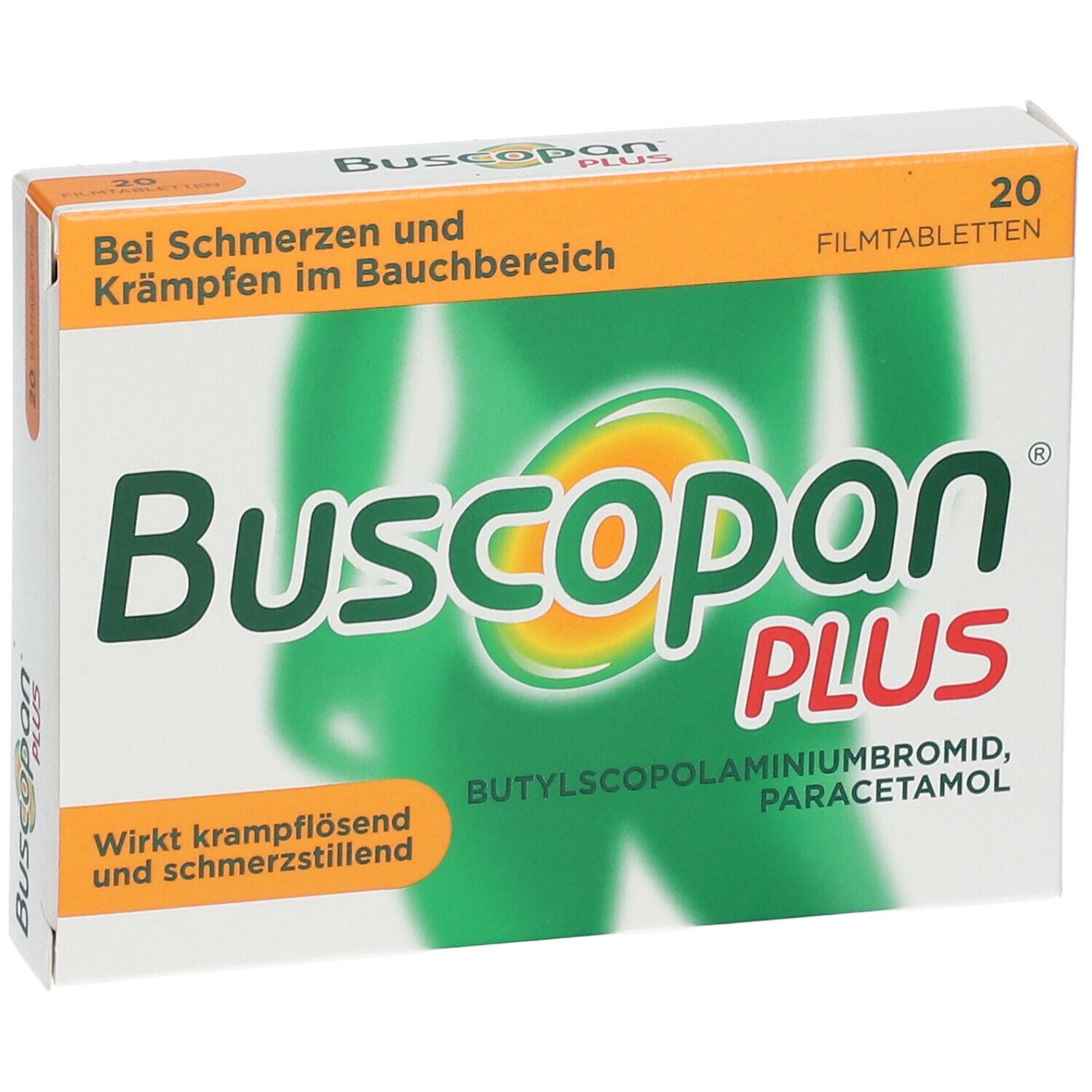 Buscopan Plus bei Bauchschmerzen und Regelschmerzen