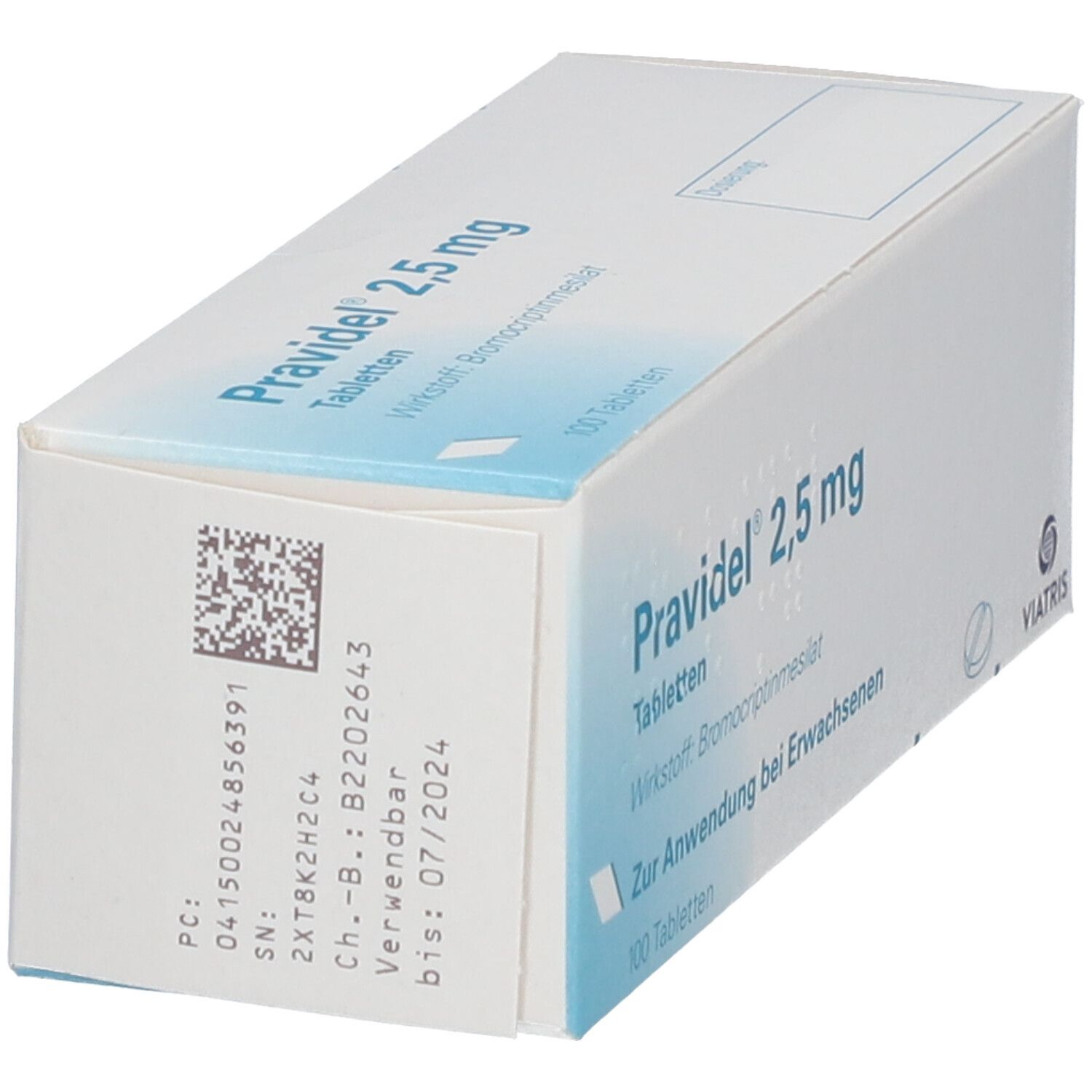 Pravidel Tabletten 2,5 mg 100 St