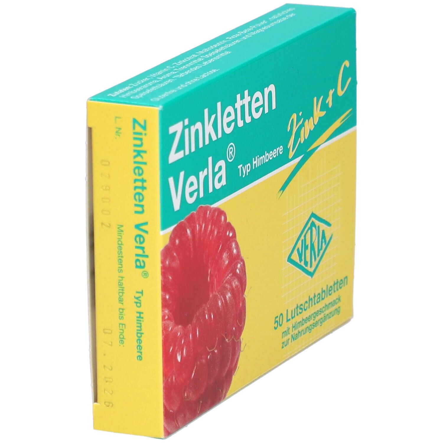 Zink Verla® 5 mg Lutschtabletten Himbeer