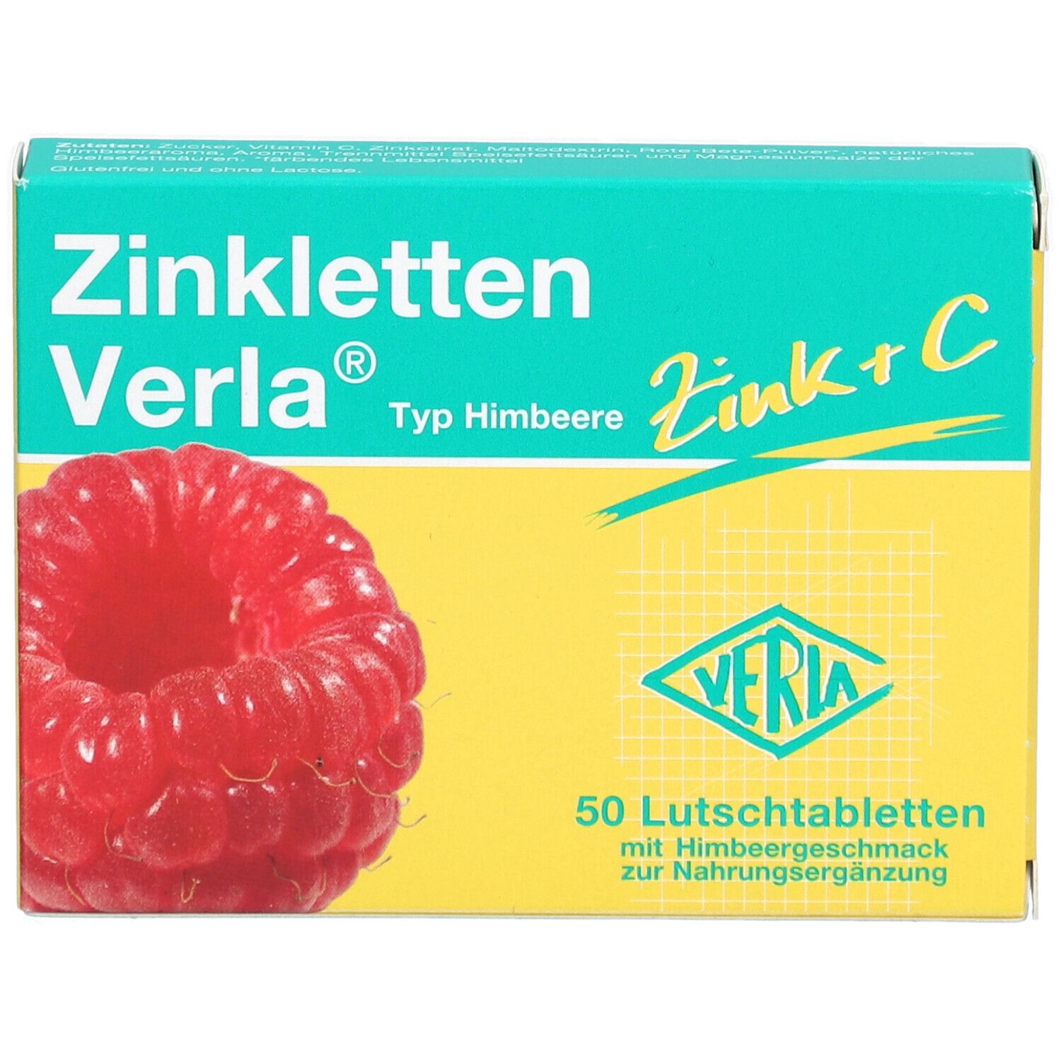 Zink Verla® 5 mg Lutschtabletten Himbeer