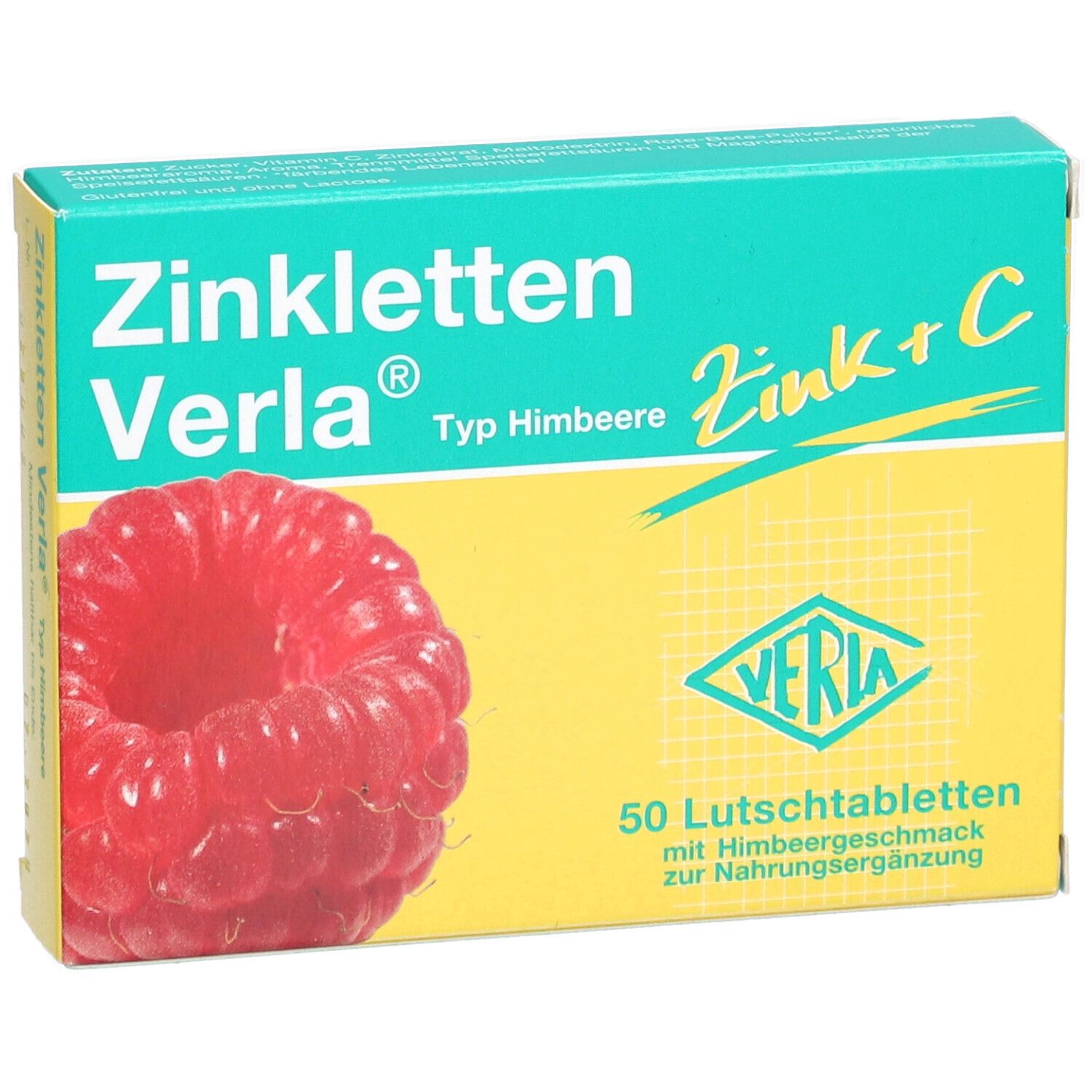 Zink Verla® 5 mg Lutschtabletten Himbeer