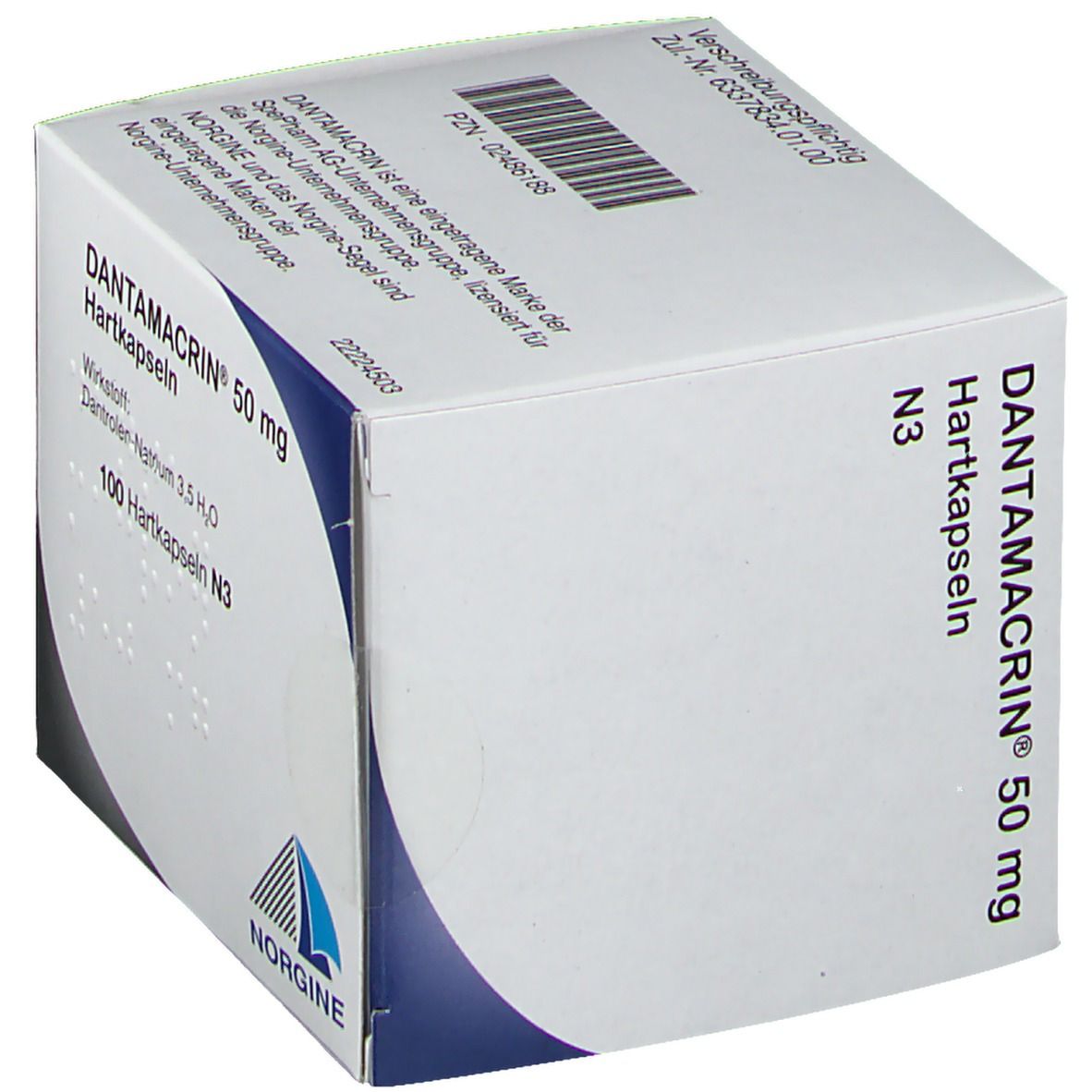 Dantamacrin 50 mg Hartkapseln 100 St