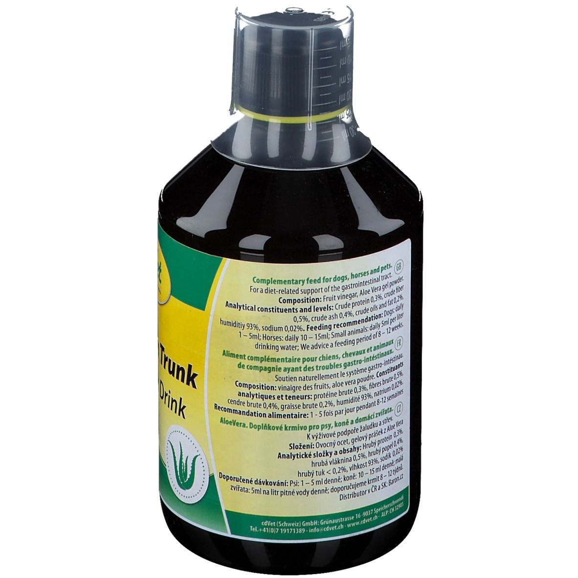 Aloe Vera Trunk vet. 500 ml Flüssigkeit