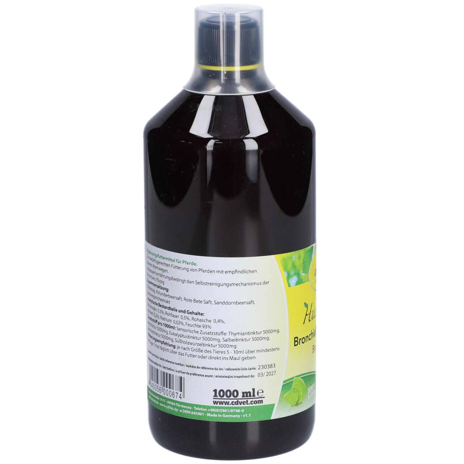 Bronchialvital Pferde 500 ml Flüssigkeit