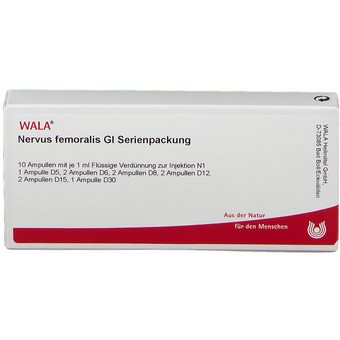 NERVUS FEMORALIS GL Serienpackung Ampullen