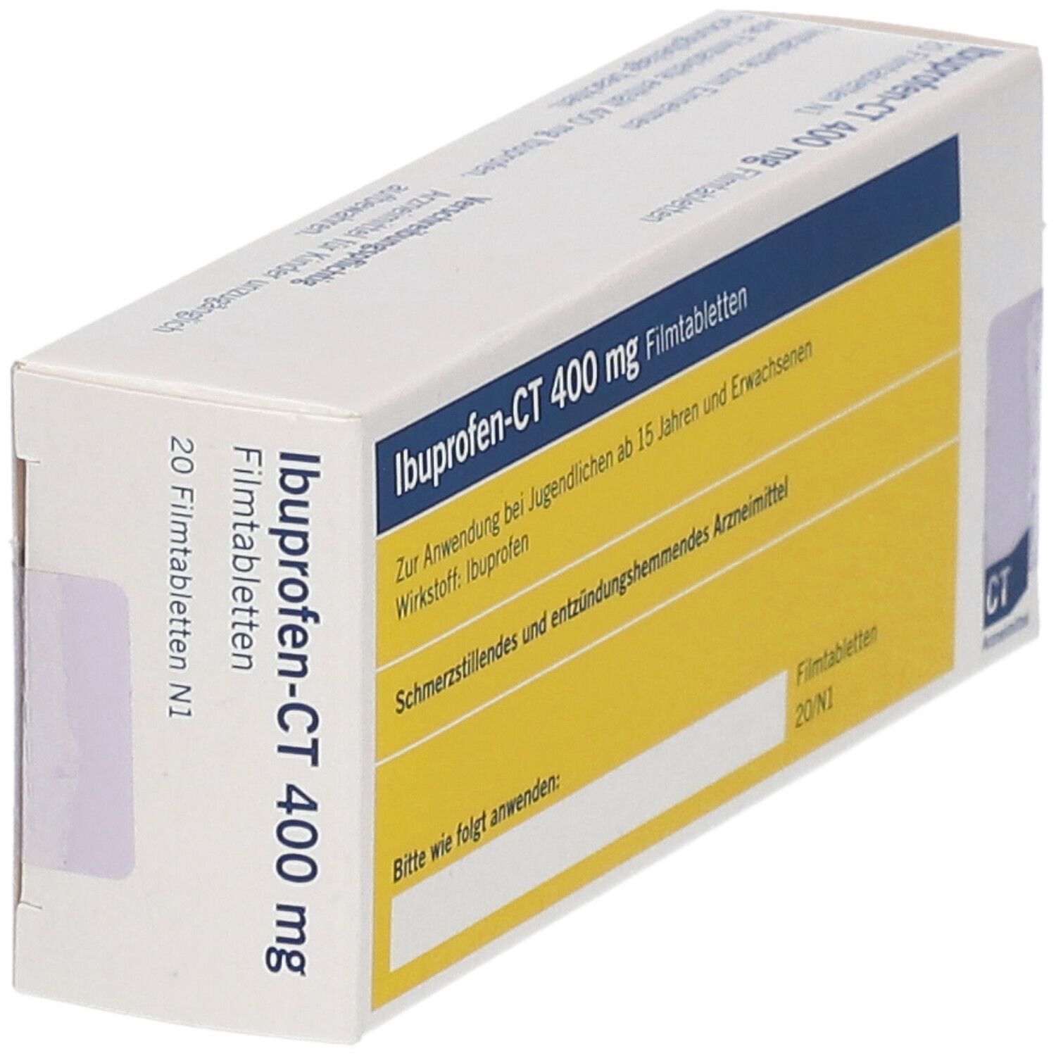 Ibuprofen-Ct 400 mg Filmtabletten 20 St