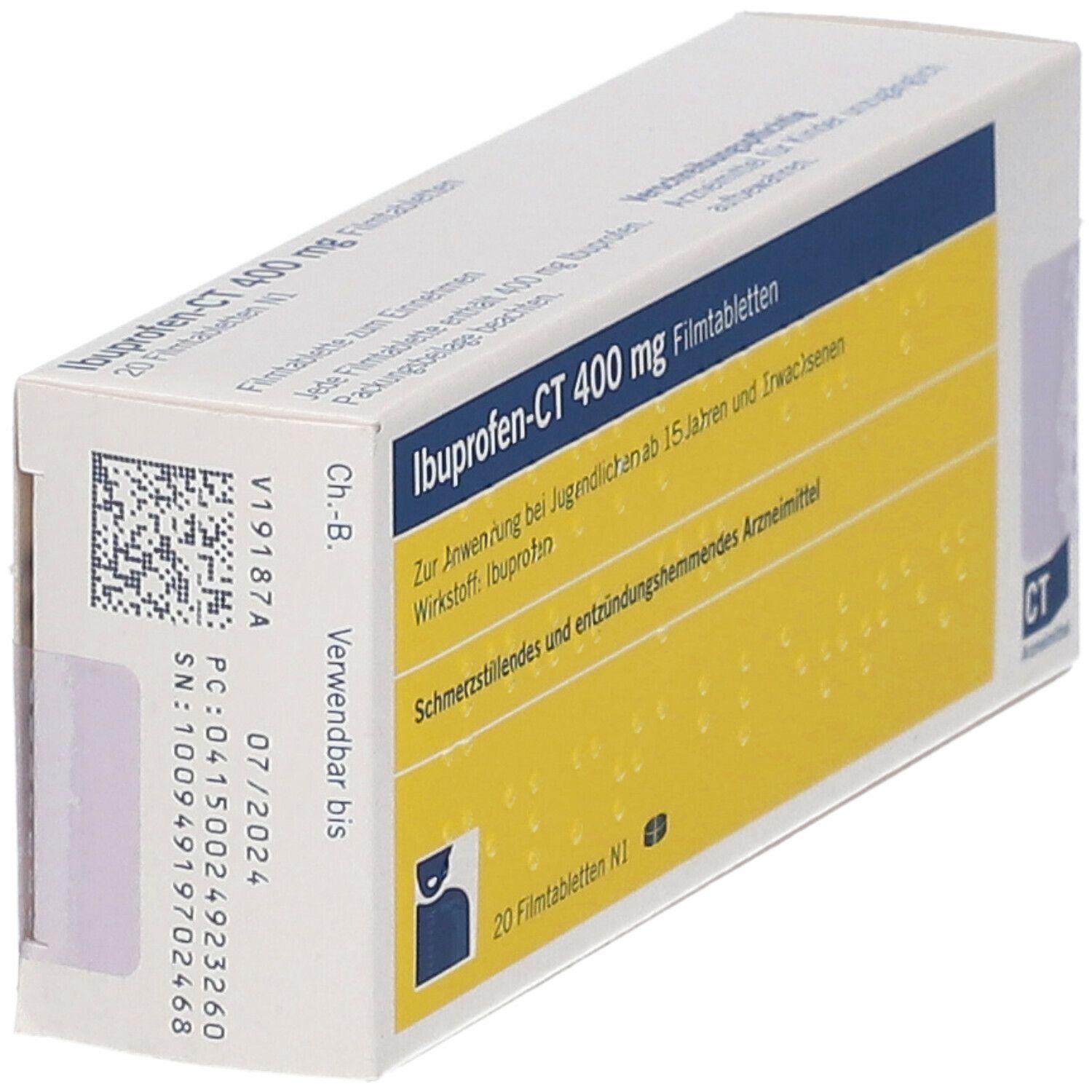Ibuprofen - Ct 400Mg