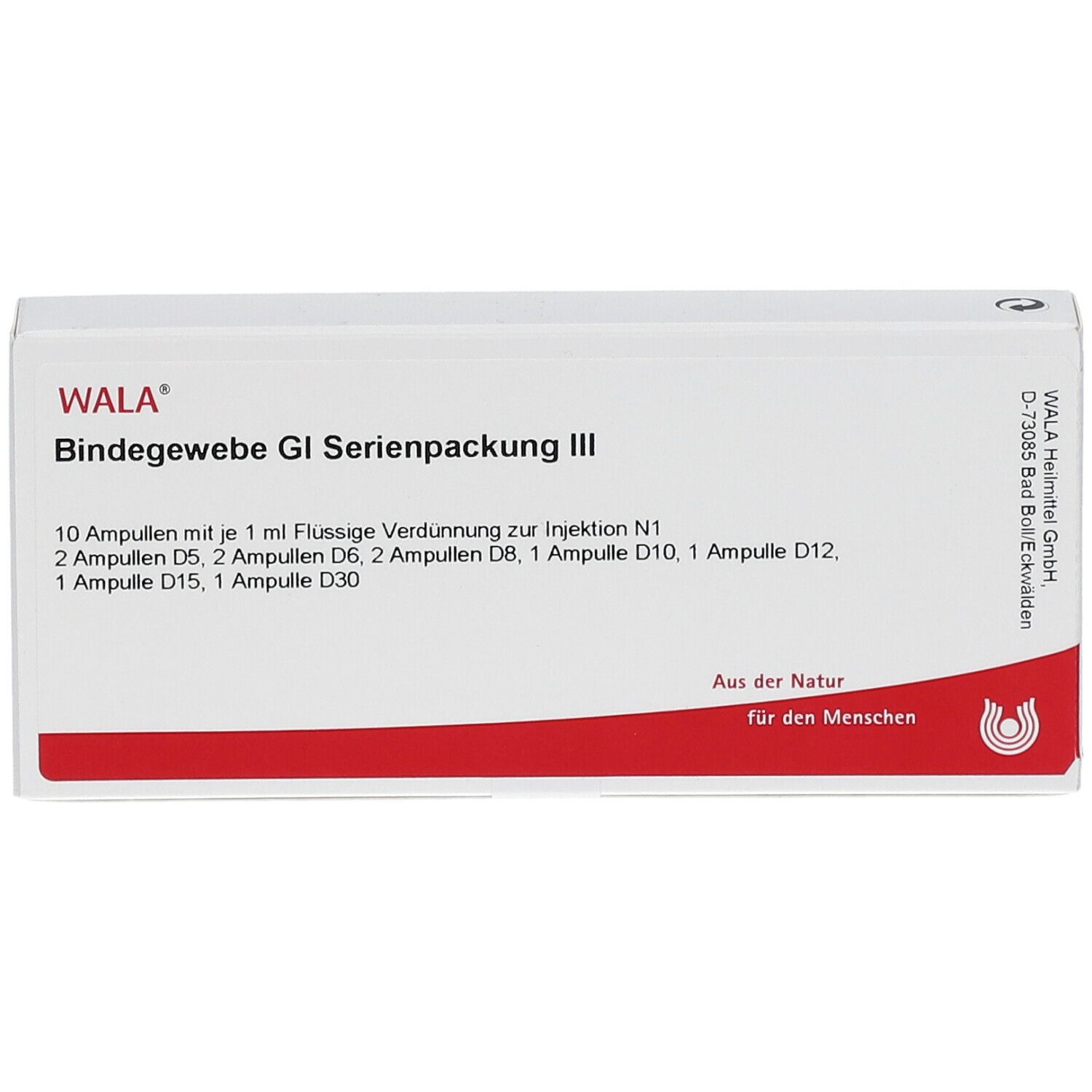 WALA® Bindegewebe Gl Serienpackung 3
