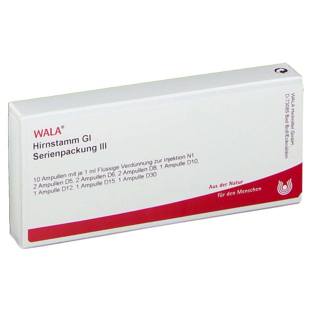 WALA® Hirnstamm GL Serienpackung 3