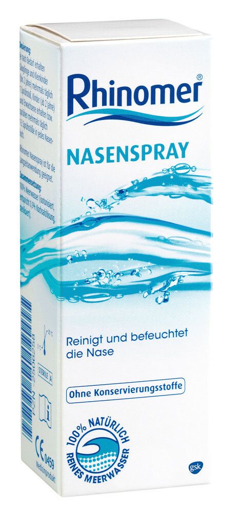 Rhinomer Nasenspray, steriles und isotones Meerwasser