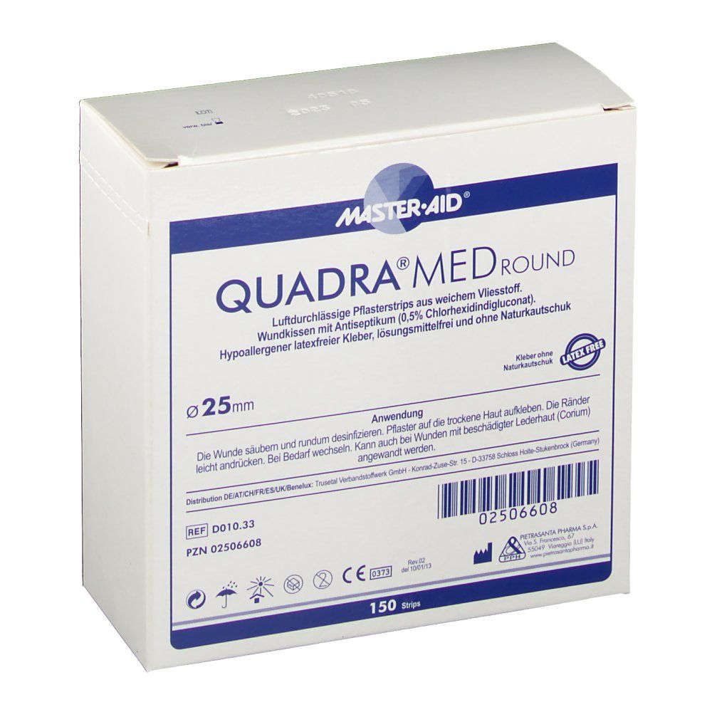 Quadra Med round 22,5 mm Str