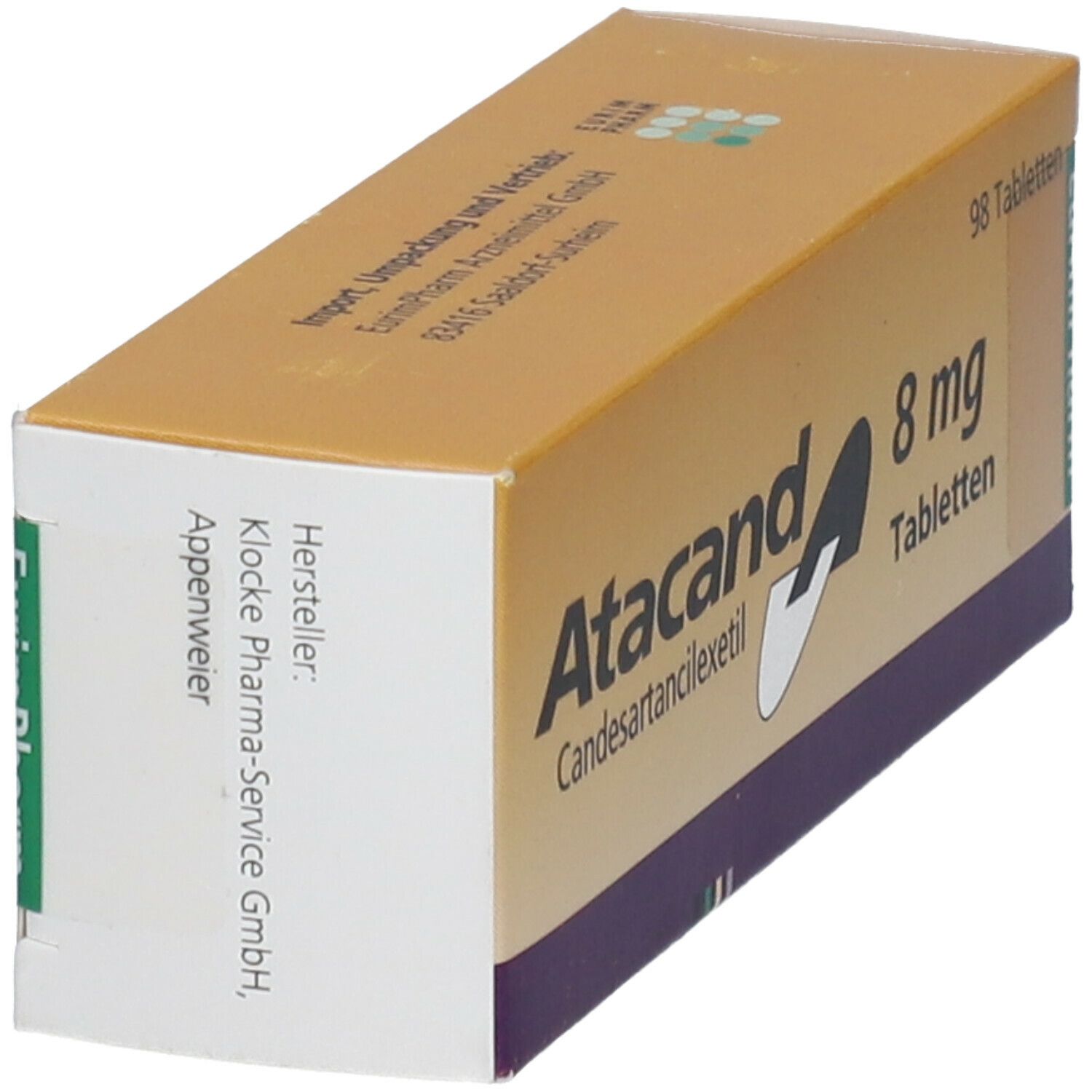 Atacand 8 mg Tabletten 98 St