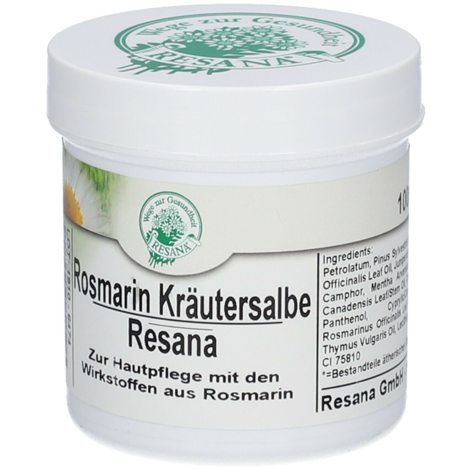 Resana® Rosmarin Kräutersalbe 100 ml Shop Apotheke