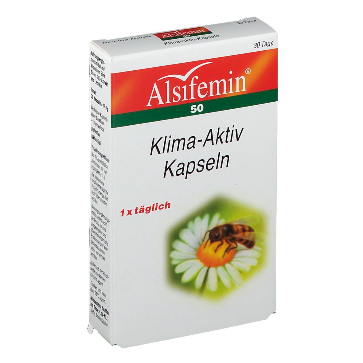 Alsifemin Klima Aktiv mit Soja-Isoflavonen Kapseln