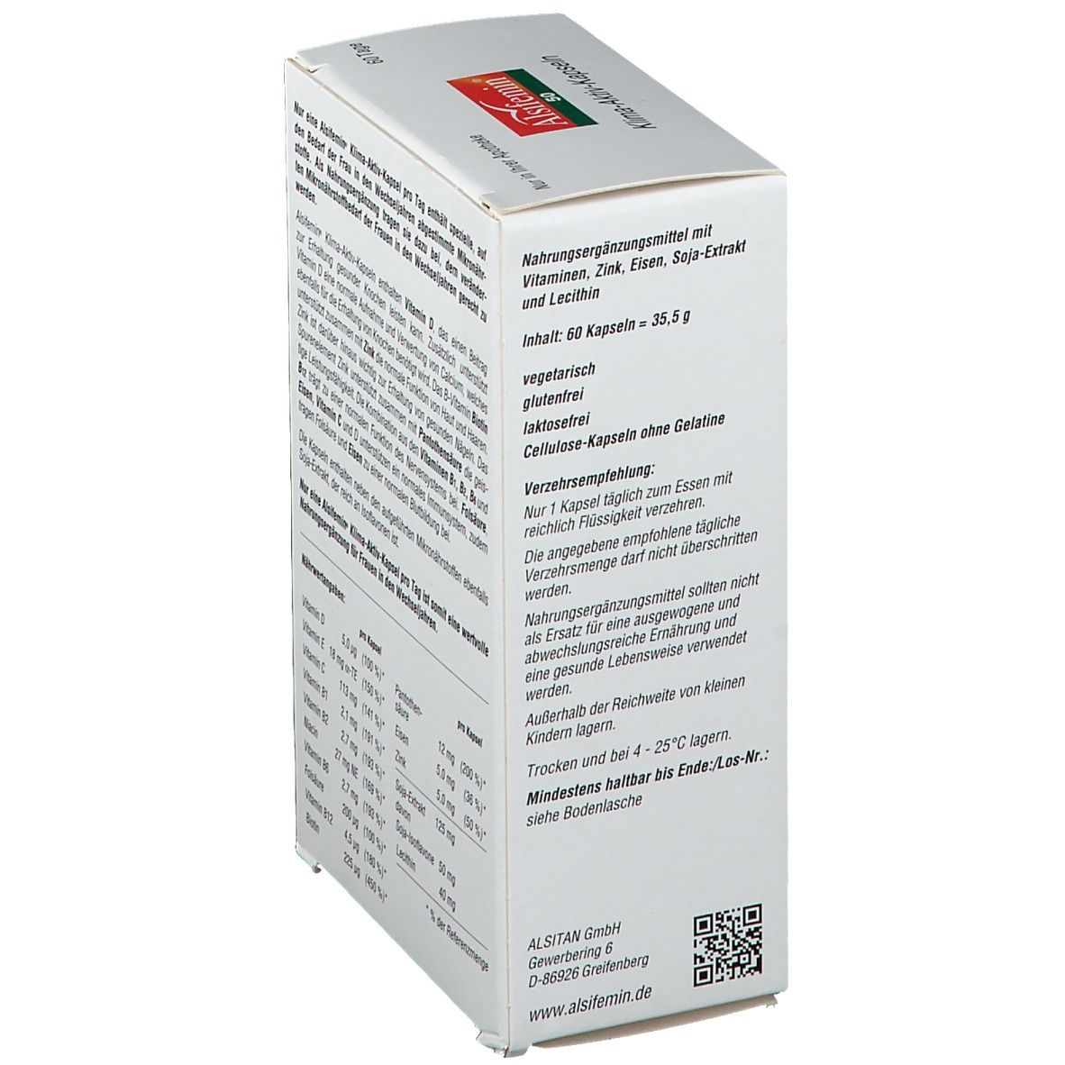 Alsifemin® 50 Klima-Aktiv-Kapseln
