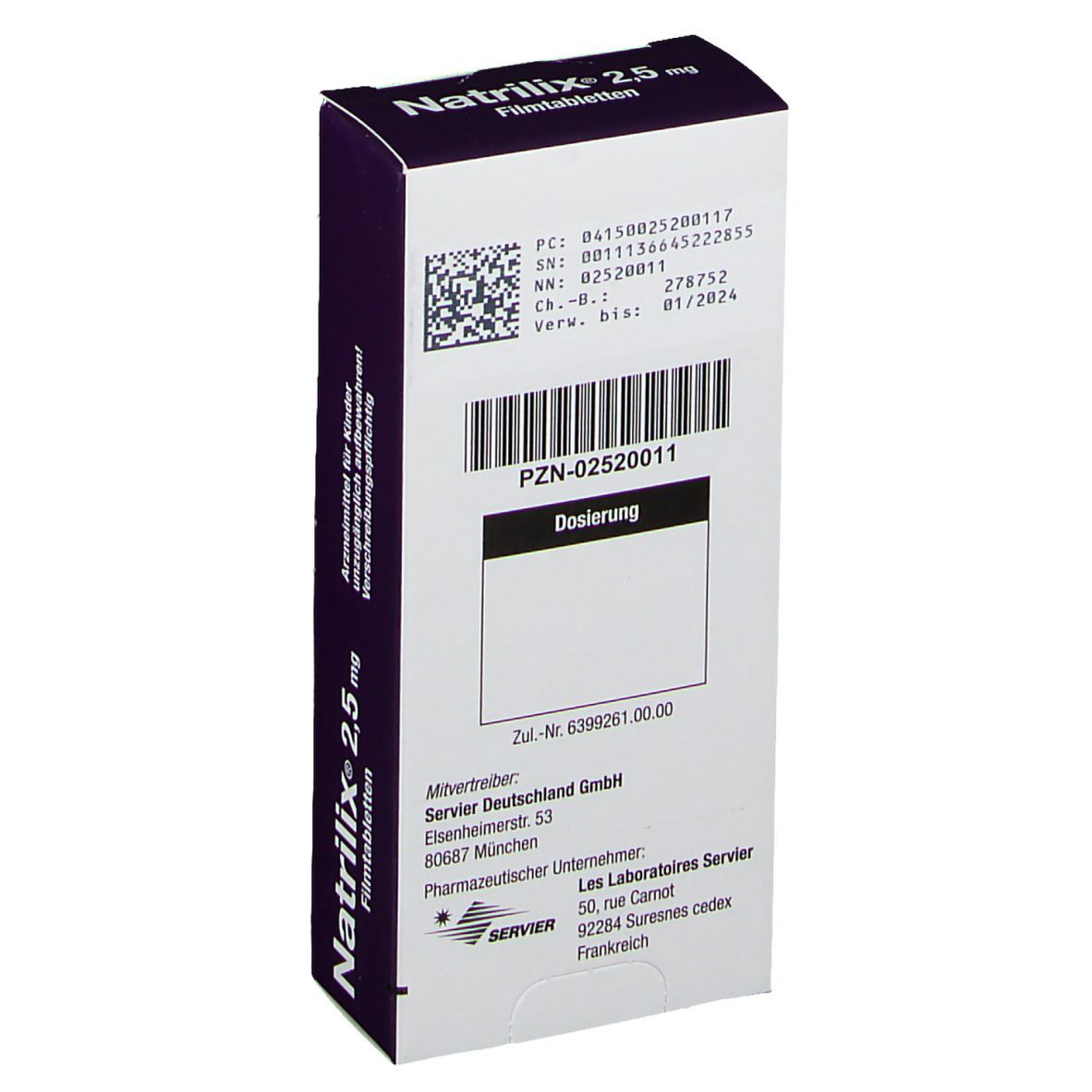 Natrilix® 2,5 mg