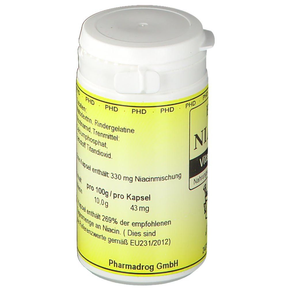 Niacin Kapseln 70 St - Shop Apotheke