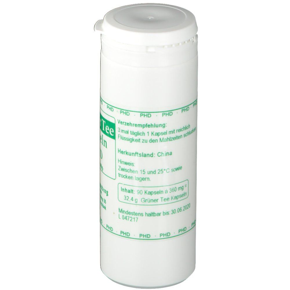 Grüner Tee Kapseln