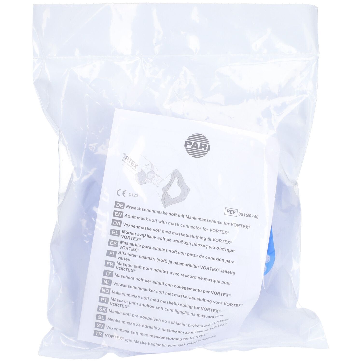 PARI VORTEX® Erwachsenenmaske soft 1 St - Shop Apotheke