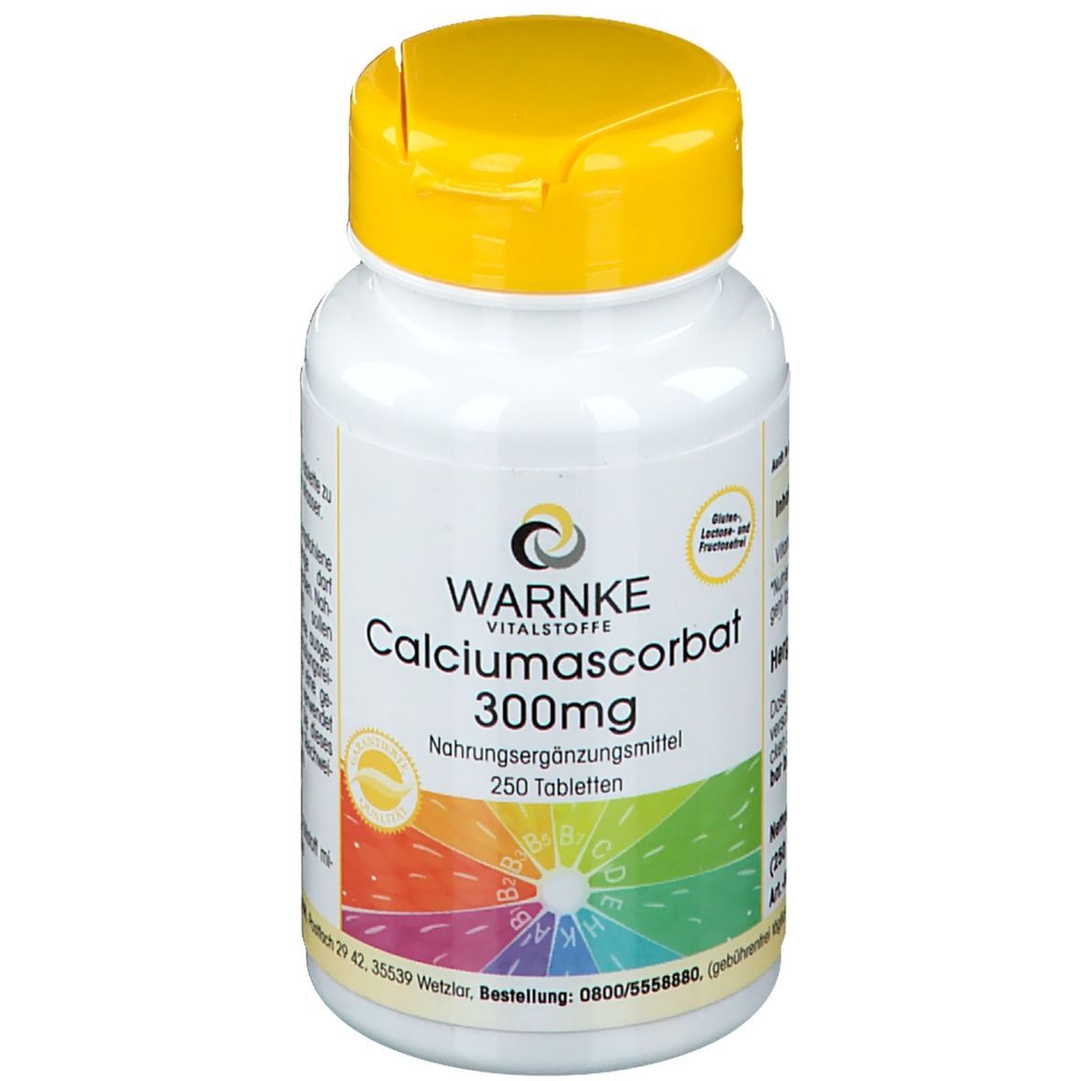 WARNKE Calciumascorbat 300 mg