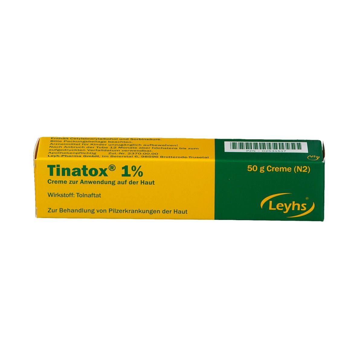 TINATOX® 1 % Creme