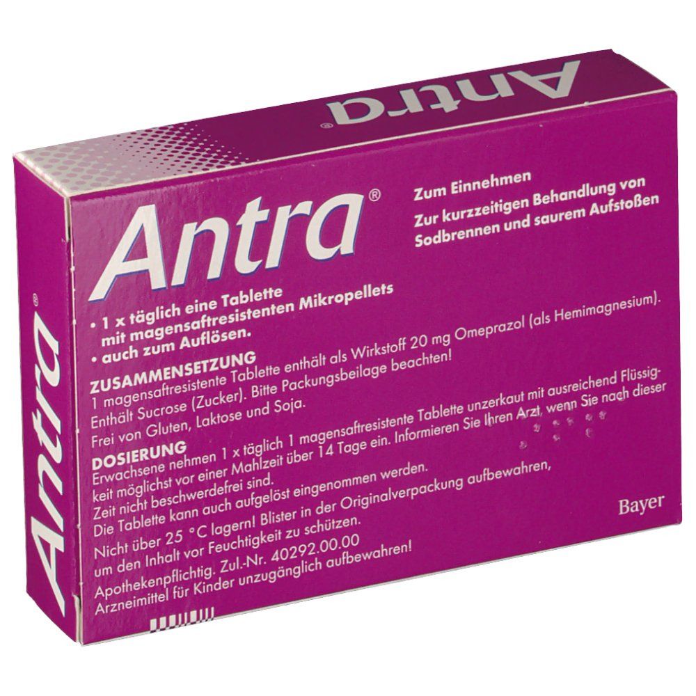Antra® Omeprazol 20 mg