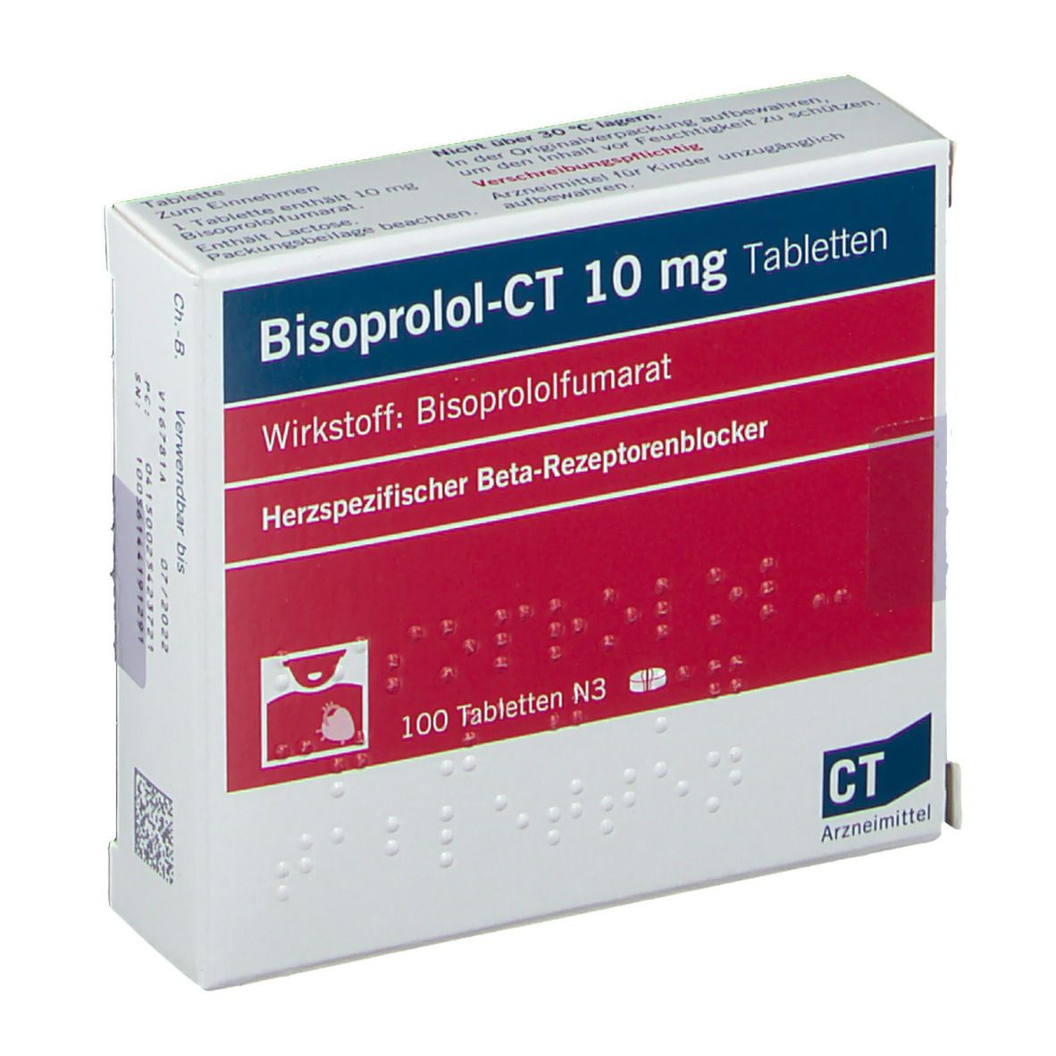 Bisoprolol - Ct 10 Mg l