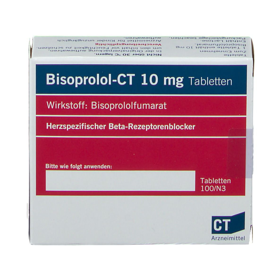 Bisoprolol - Ct 10 Mg l