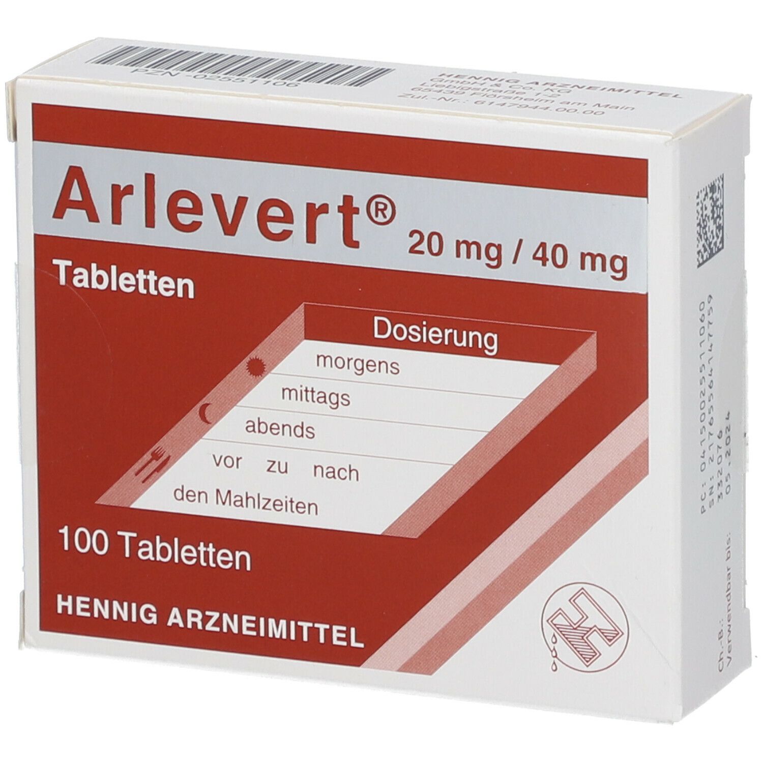 Arlevert® 20 mg/40 mg