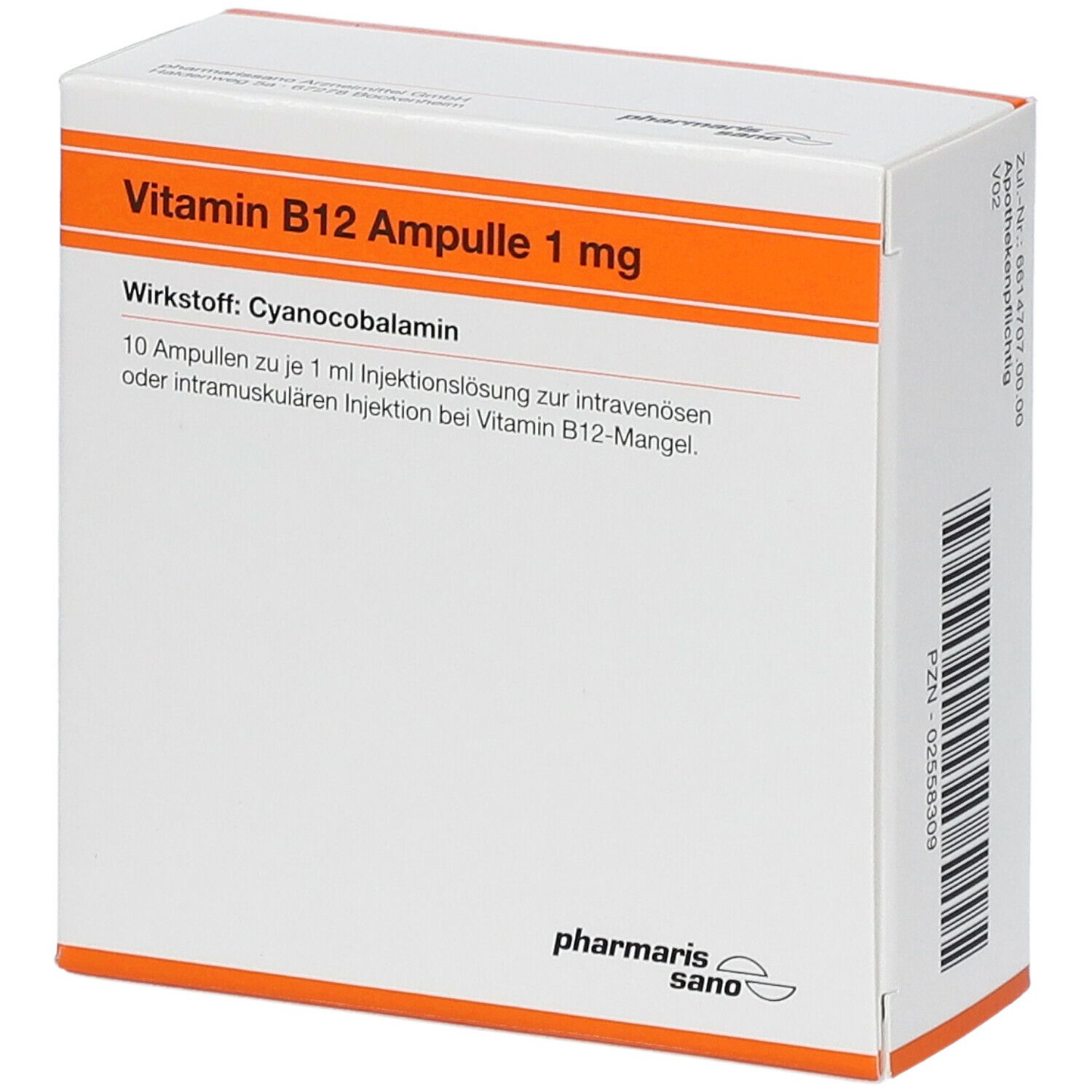 Vitamin B12 Ampullen 10x1 Ml - Shop Apotheke